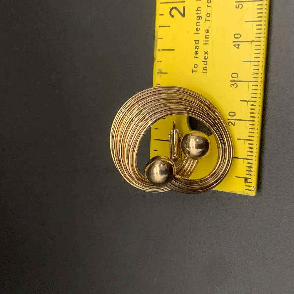 Vintage gold tone